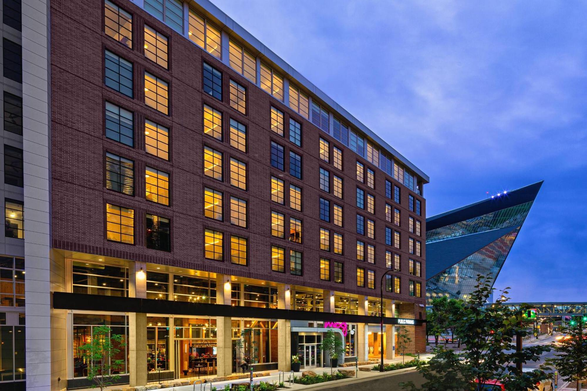 Moxy Minneapolis Downtown Exterior foto